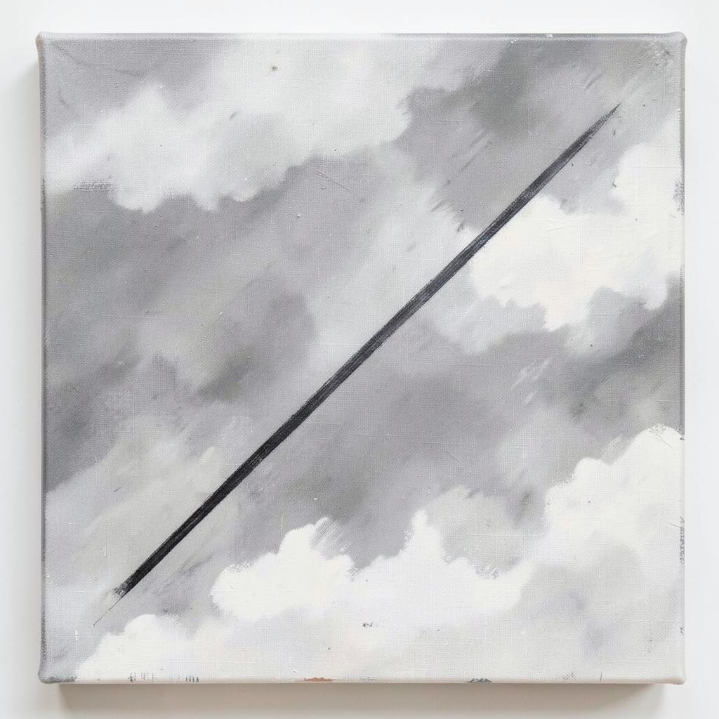 North Line, 2023 · Oil on linen